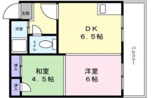 リーハイム北山の物件間取画像